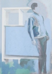 Simon Martin - KALLAX, 2018, huile sur toile, 162x114cm, Courtesy de l’artiste et de la galerie Jousse Entreprise, Paris